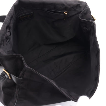 Chanel Nylon Canvas Leather Shoulder Bag