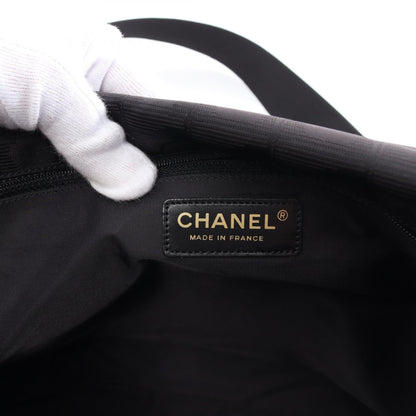 Chanel Nylon Canvas Leather Shoulder Bag