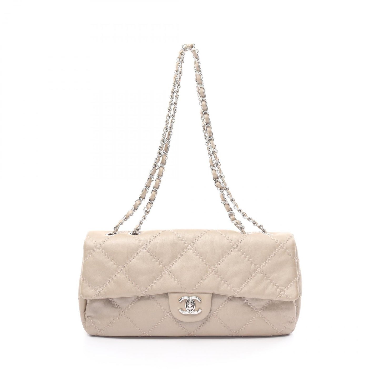 Chanel Ultra Stitch Chain Flap Bag Leather Shoulder Bag A50852 in New Condition
