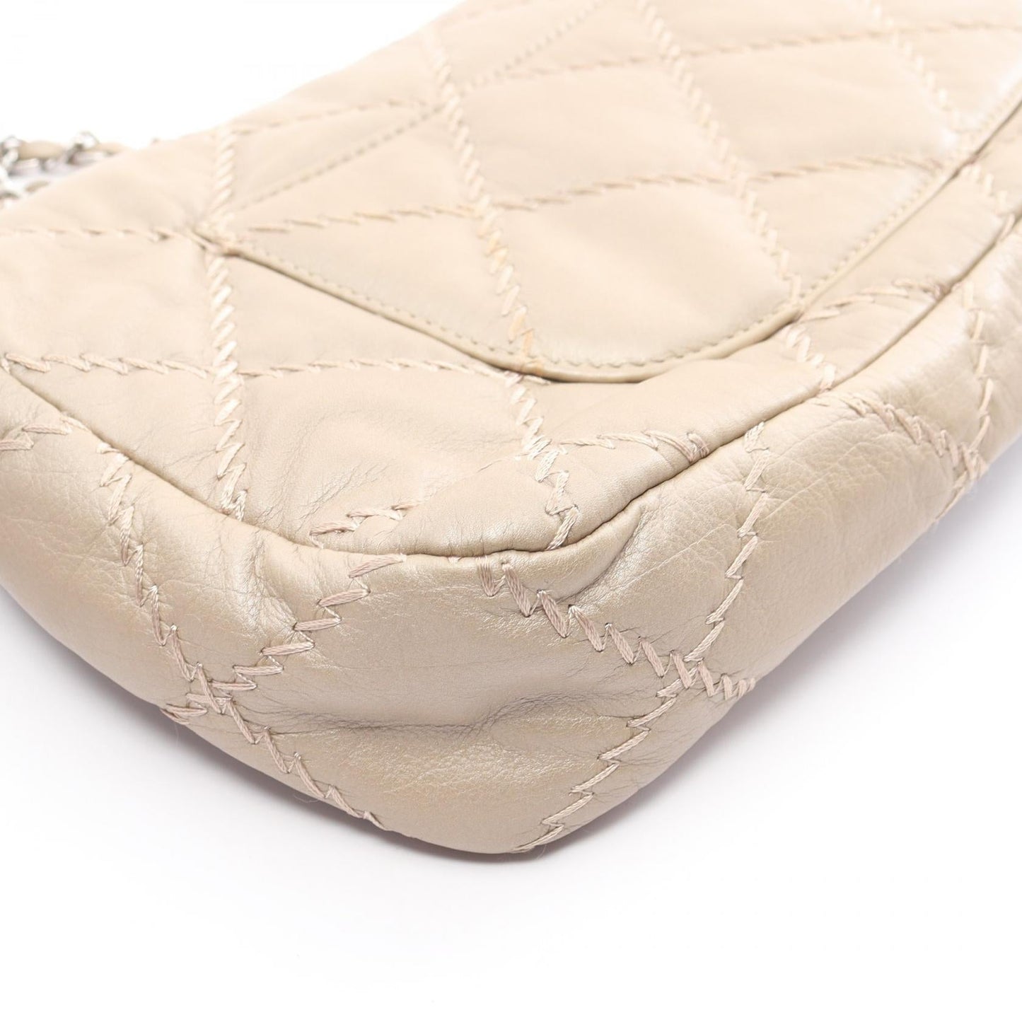 Chanel Ultra Stitch Chain Flap Bag Leather Shoulder Bag A50852 in New Condition