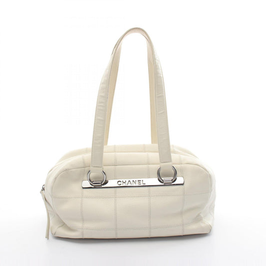 Chanel Chocolate Bar Leather Shoulder Bag
