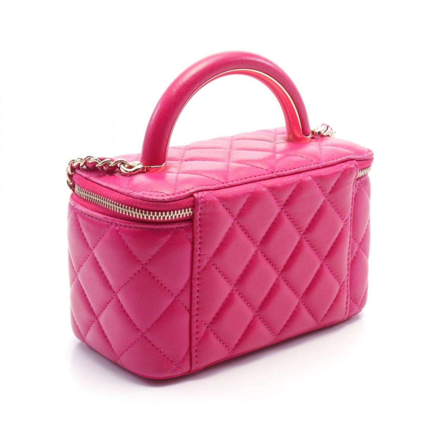 Chanel Matelasse Leather Vanity Shoulder Bag
