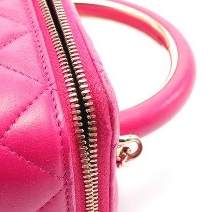 Chanel Matelasse Leather Vanity Shoulder Bag