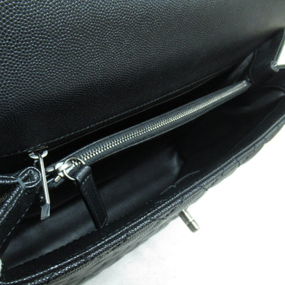 Chanel Caviar Skin Lizard Coco Handle 2way Bag