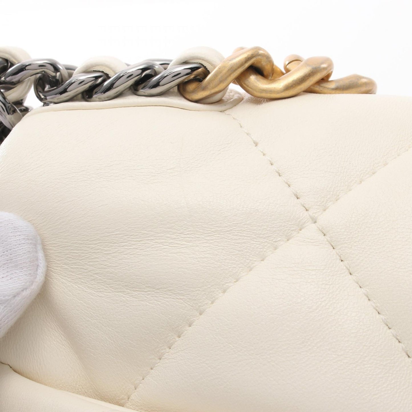 Chanel 19 Matelasse Leather Shoulder Bag