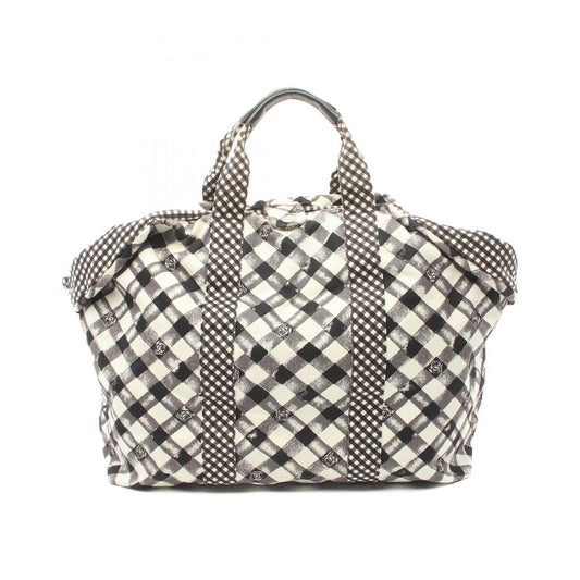 Chanel Canvas Leather Cruise Line Tote Bag