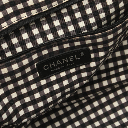 Chanel Canvas Leather Cruise Line Tote Bag