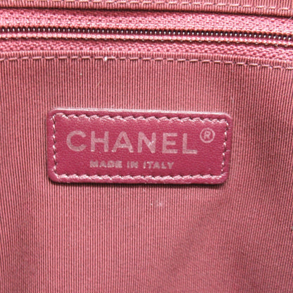 Chanel Boy V-Stitch Lambskin Tote Bag