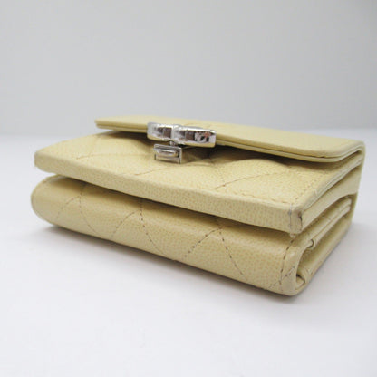 Chanel CC Three-fold Wallet Leather Short Wallet AP1173 in New Condition