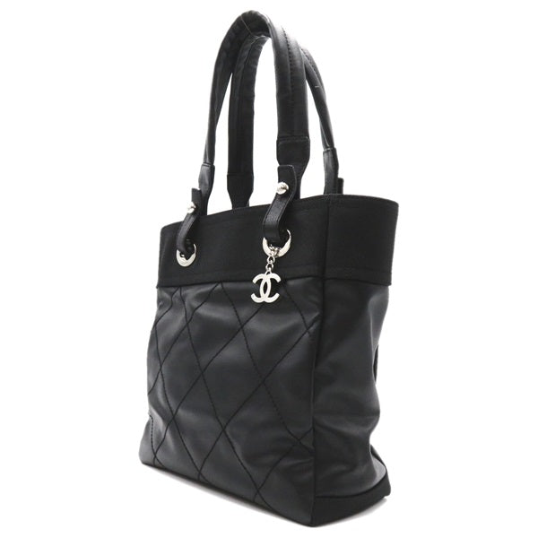 Chanel Paris Biarritz Tote PM Canvas Tote Bag A34208 in Great Condition