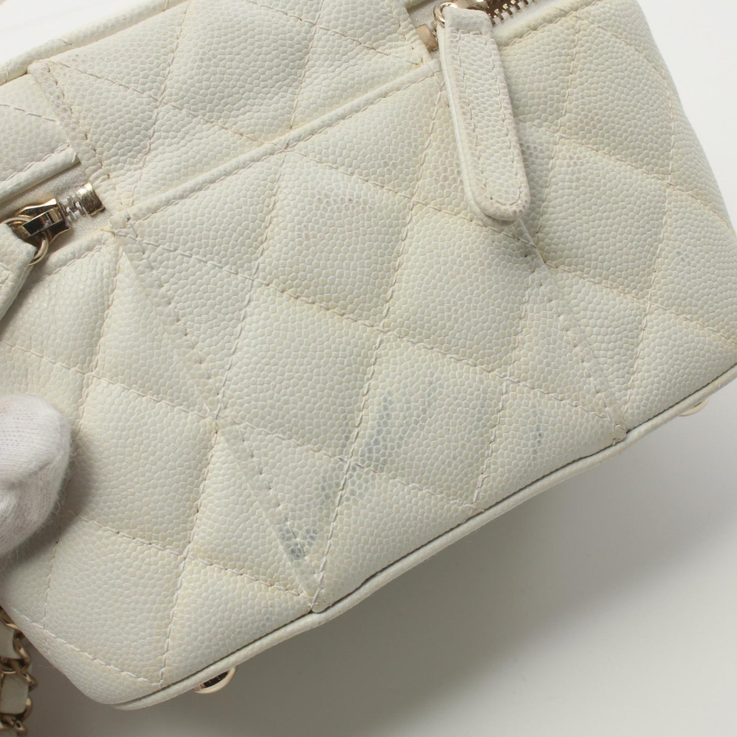 Chanel Caviar Skin Matelasse Handbag AS3171