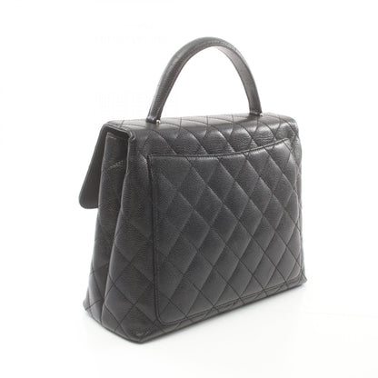 Chanel CC Caviar Matelasse Handbag Leather Handbag A12397 in New Condition