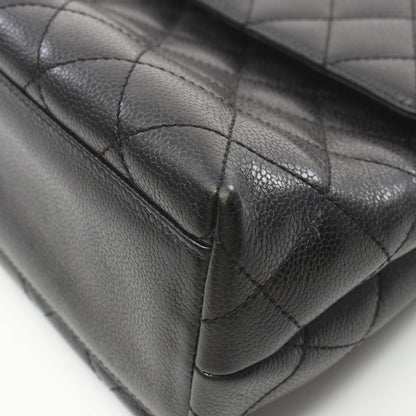 Chanel CC Caviar Matelasse Handbag Leather Handbag A12397 in New Condition