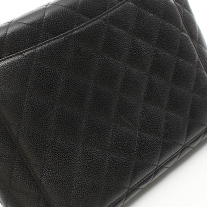 Chanel CC Caviar Matelasse Handbag Leather Handbag A12397 in New Condition