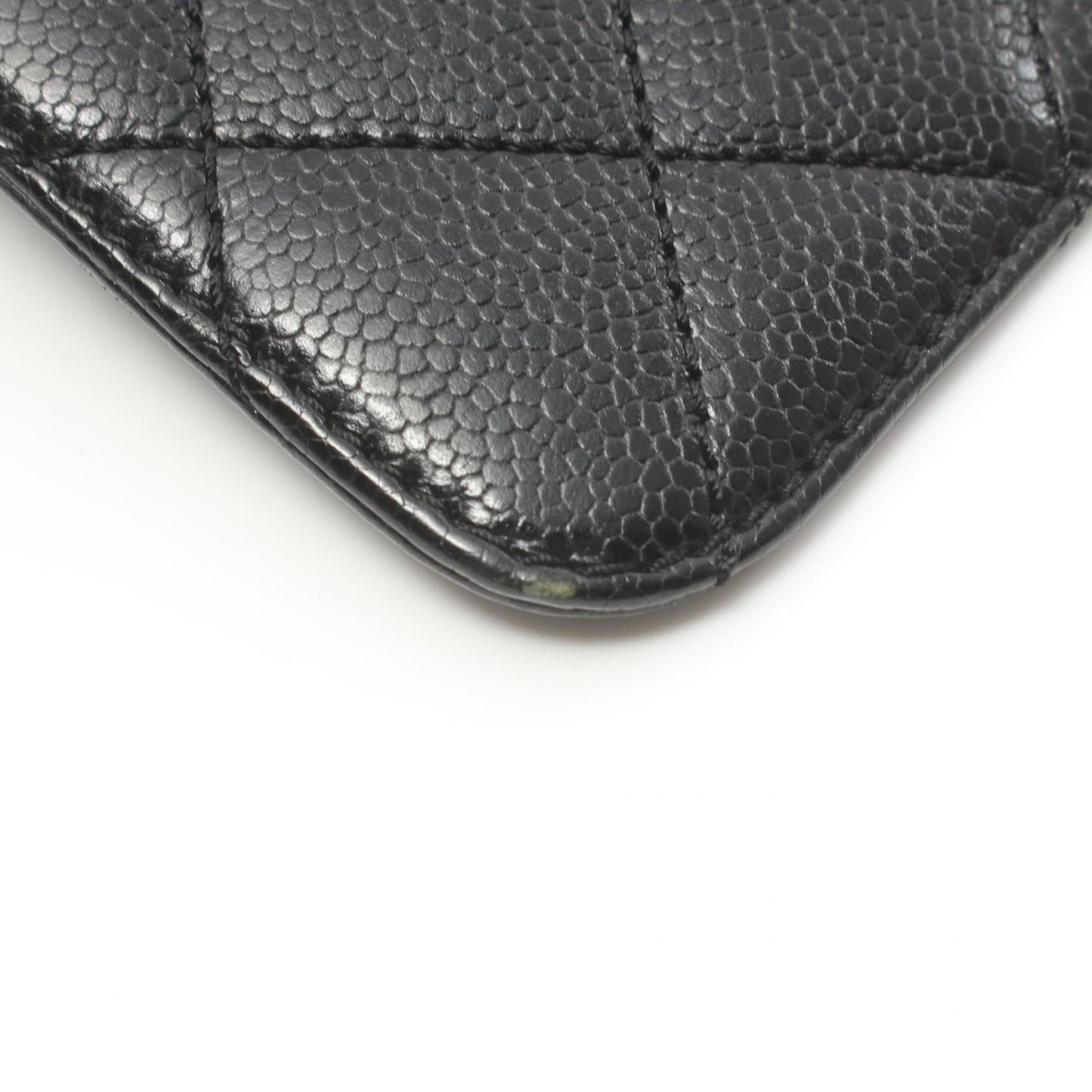 Chanel CC Caviar Matelasse Handbag Leather Handbag A12397 in New Condition