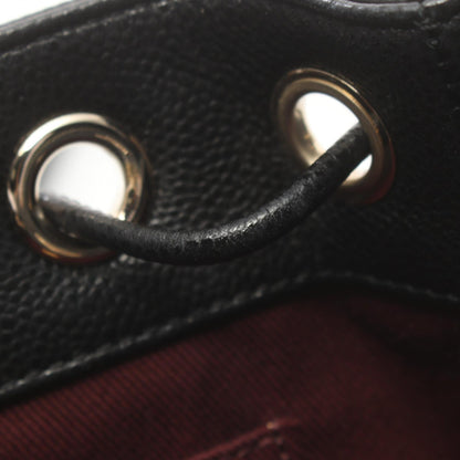 Chanel Caviar Matelasse Bucket Shoulder Bag AS2353