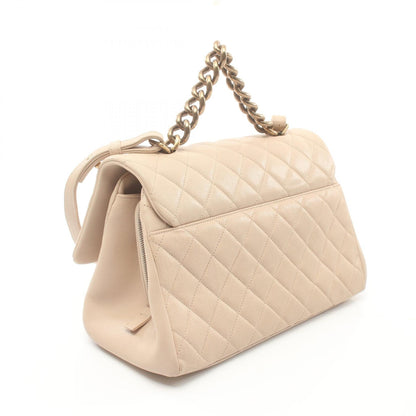 Chanel CC Quilted Caviar Chain Handle Bag Leather Handbag A93443 in New Condition