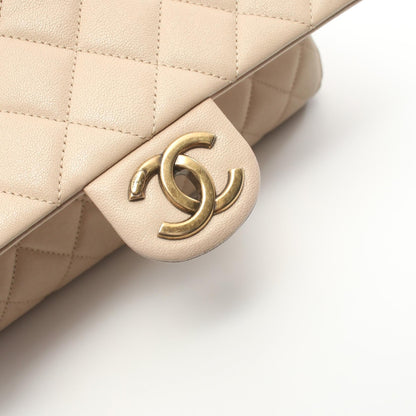 Chanel CC Quilted Caviar Chain Handle Bag Leather Handbag A93443 in New Condition