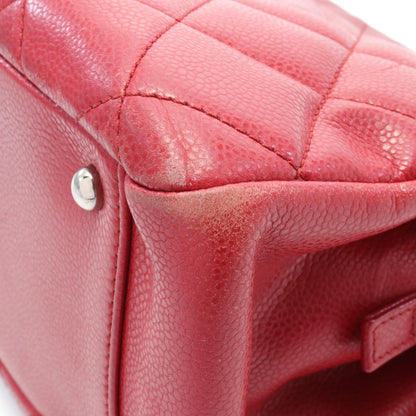 Chanel CC Caviar Matelasse Tote Leather Tote Bag A67294 in New Condition