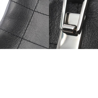 Chanel Leather Chocobar Handbag Black