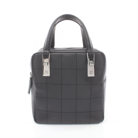 Chanel Leather Chocobar Handbag Black