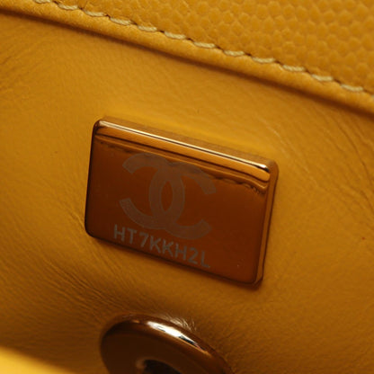Chanel CC Handle XXS Bag Leather Handbag AS2215