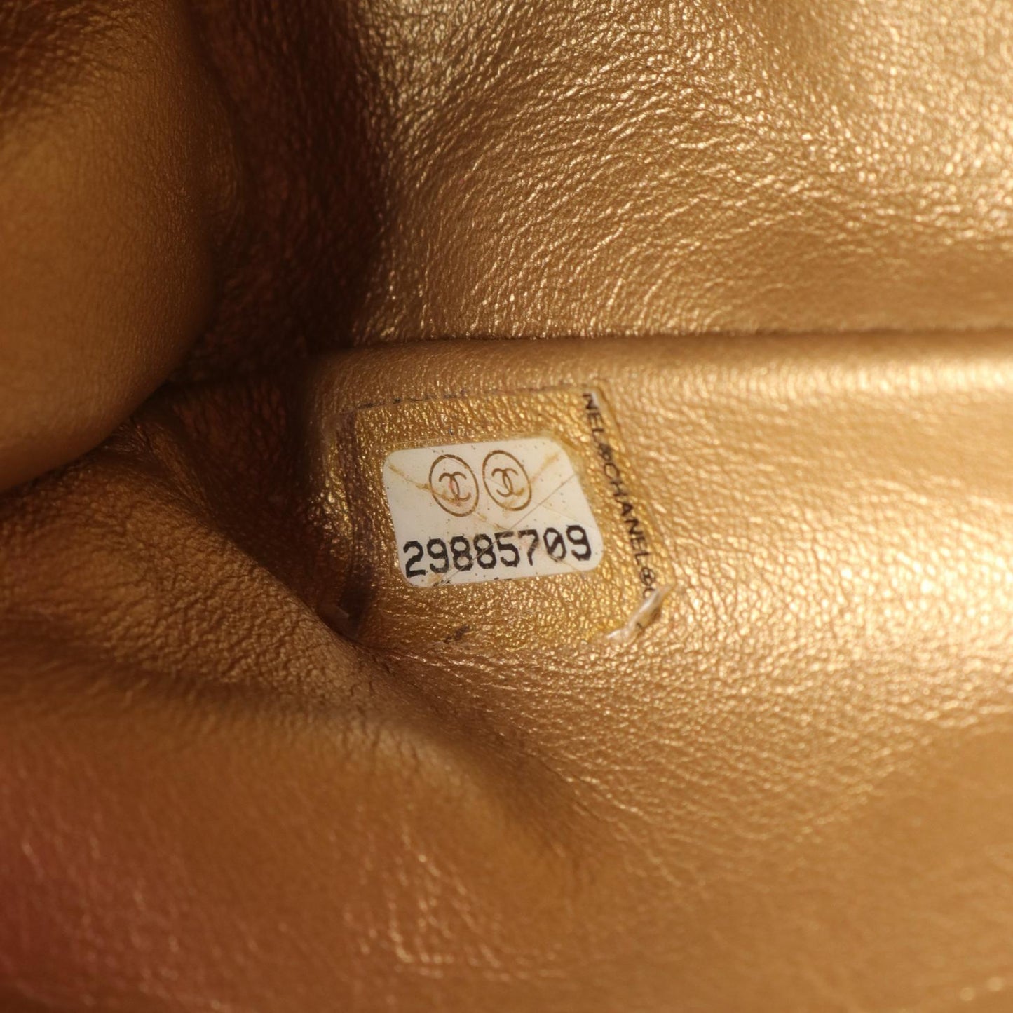 Chanel CC Pearl Crush Mini Flap Bag  Leather Shoulder Bag AS1787