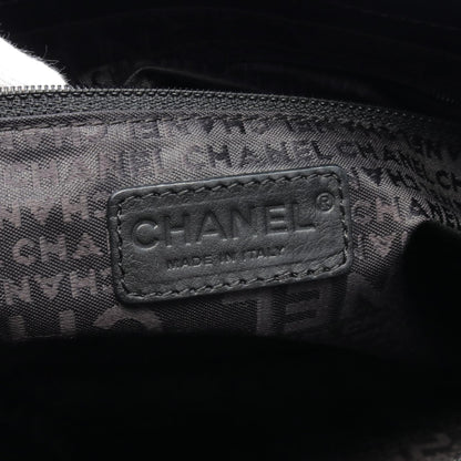 Chanel Caviar Skin Chocolate Bar Tote Bag