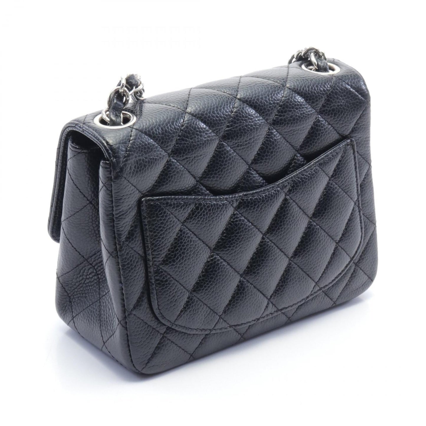 Chanel Mini Matelasse Shoulder Bag Black