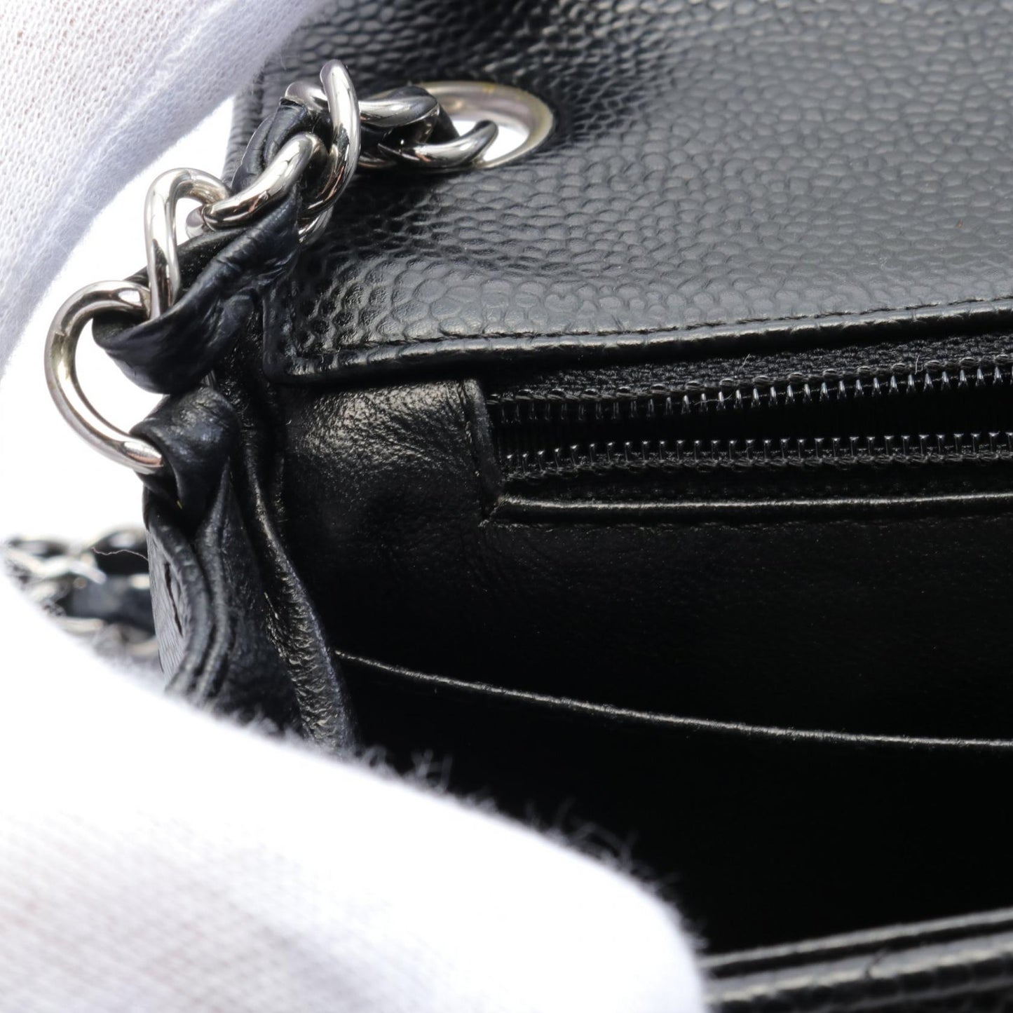 Chanel Mini Matelasse Shoulder Bag Black
