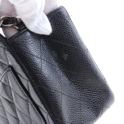Chanel Mini Matelasse Shoulder Bag Black