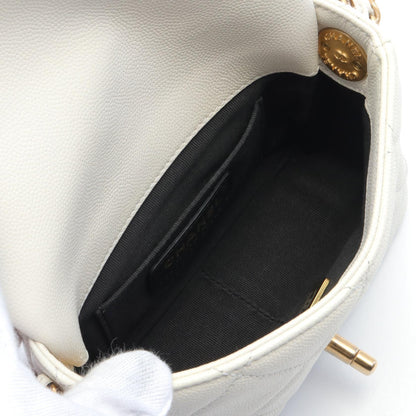 Chanel Mini Matelasse Shoulder Bag Caviar Skin