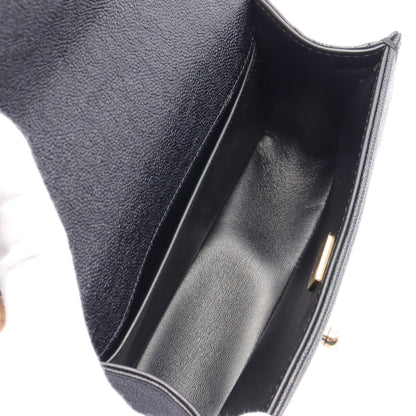 Chanel Boy Small Chevron Shoulder Bag Black