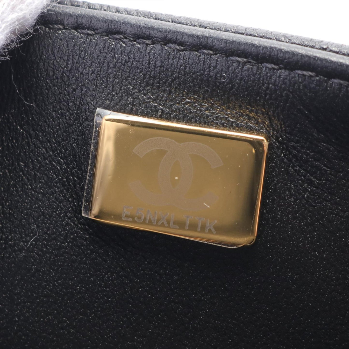Chanel Boy Small Chevron Shoulder Bag Black