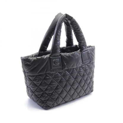 Chanel Coco Cocoon Small Tote Bag Nylon Leather
