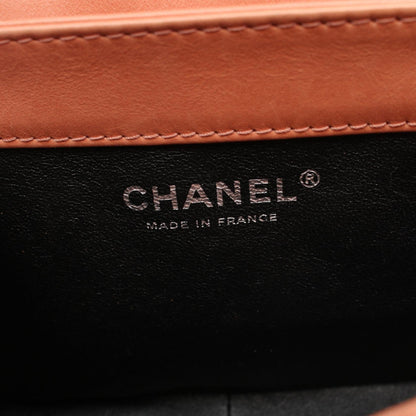 Chanel Leather Shoulder Bag Brown/Black
