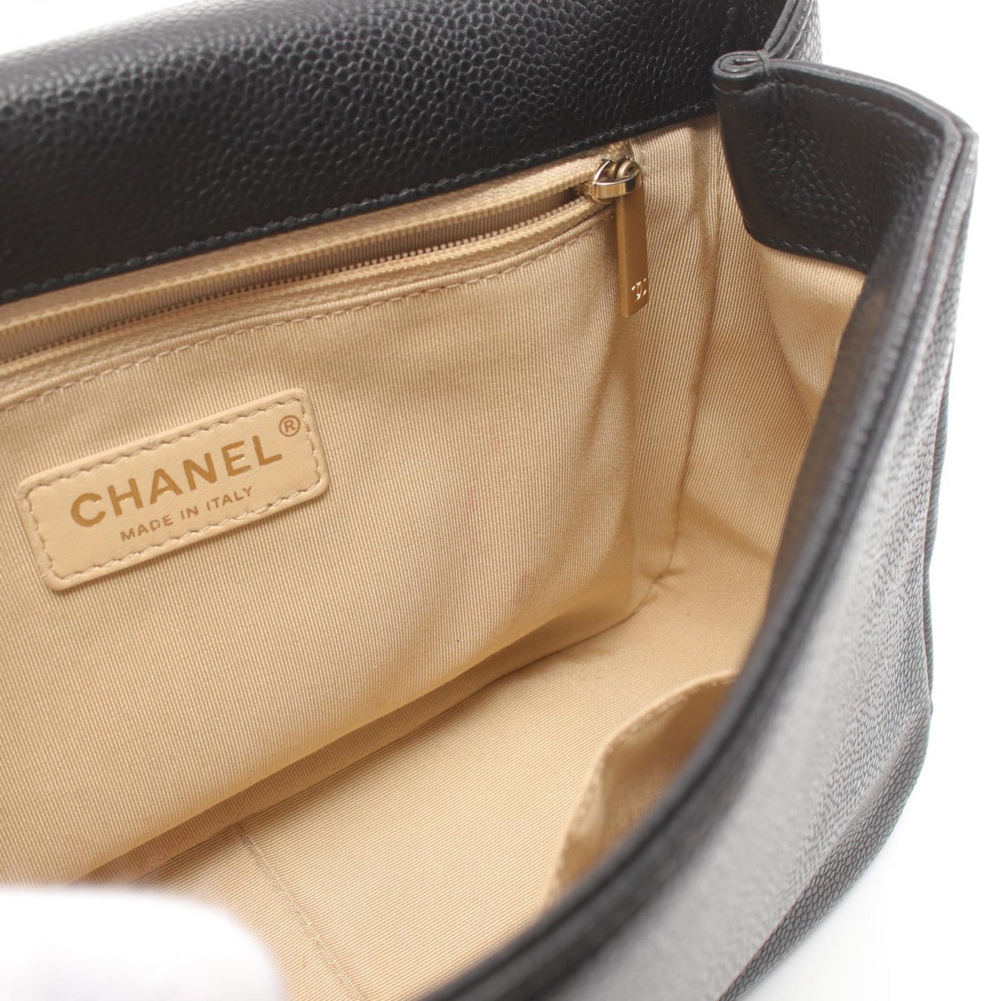 Chanel Caviar Skin Matelasse Shoulder Bag