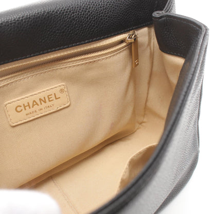 Chanel Caviar Skin Matelasse Shoulder Bag