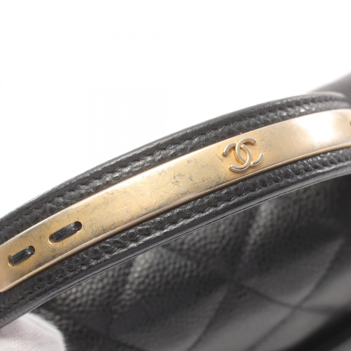 Chanel Caviar Skin Matelasse Shoulder Bag