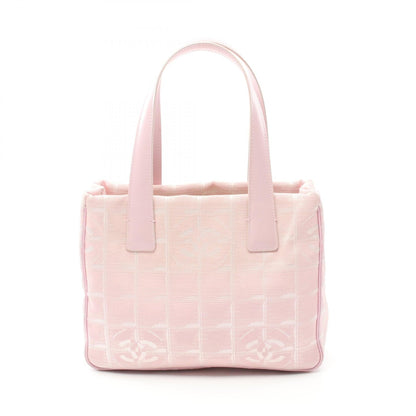 Chanel Nylon Canvas Leather Tote Bag