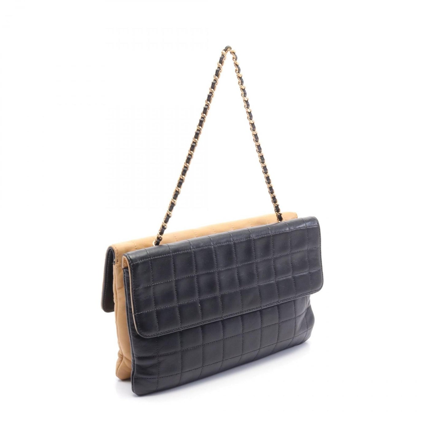Chanel 2.55 Chocolate Bar Leather Handbag