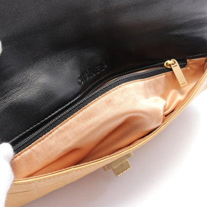Chanel 2.55 Chocolate Bar Leather Handbag