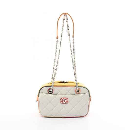 Chanel Matelasse Leather Camera Shoulder Bag