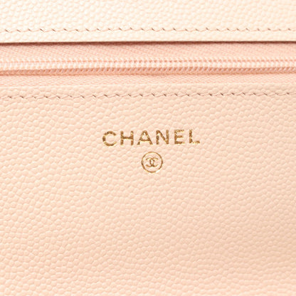 Chanel Matelasse Caviar Shoulder Bag Pink