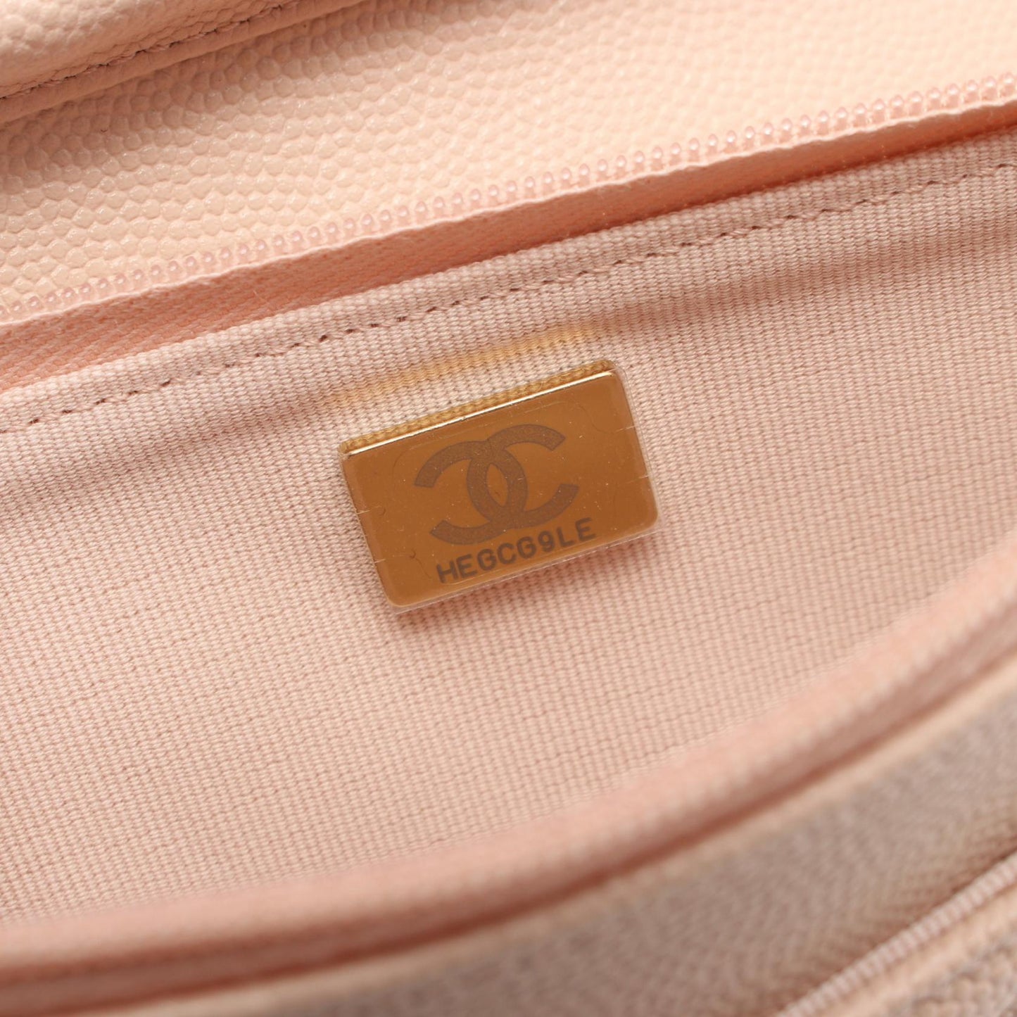 Chanel Matelasse Caviar Shoulder Bag Pink