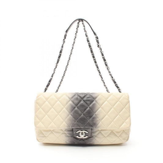 Chanel Leather Single Flap Shoulder Bag