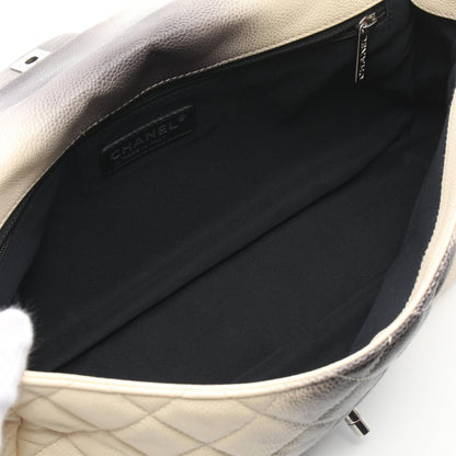 Chanel Leather Single Flap Shoulder Bag
