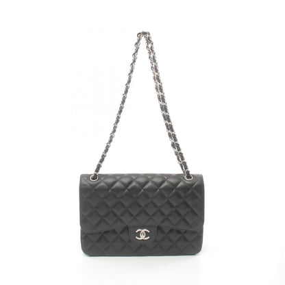 Chanel Leather Grained Calfskin Large Flap Bag