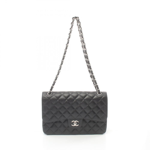 Chanel Leather Grained Calfskin Large Flap Bag