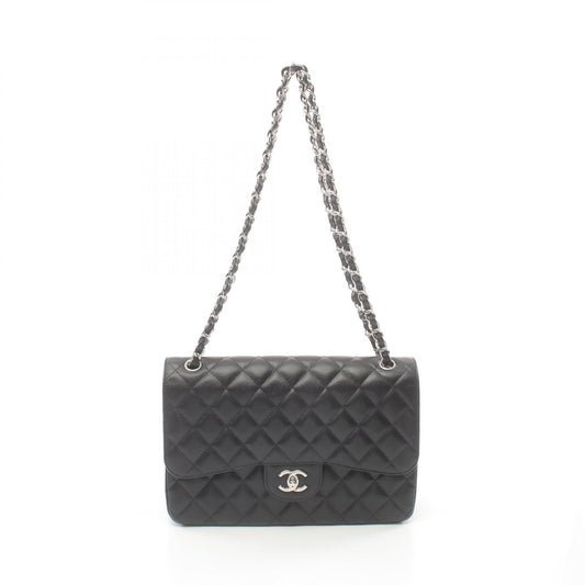 Chanel Leather Grained Calfskin Large Flap Bag